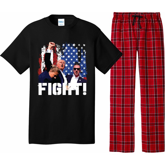 Donald Trump Fist Pump Pajama Set