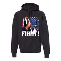 Donald Trump Fist Pump Premium Hoodie