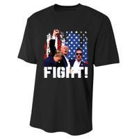 Donald Trump Fist Pump Performance Sprint T-Shirt