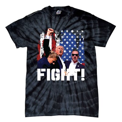 Donald Trump Fist Pump Tie-Dye T-Shirt