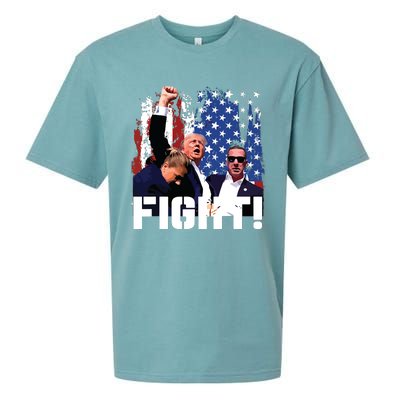 Donald Trump Fist Pump Sueded Cloud Jersey T-Shirt