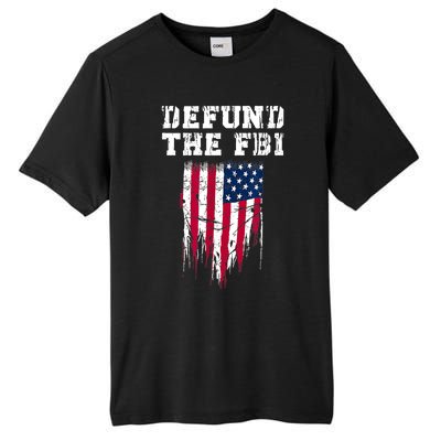 Defund The FBI Federal Bureau Anti FBI Corruption Tall Fusion ChromaSoft Performance T-Shirt