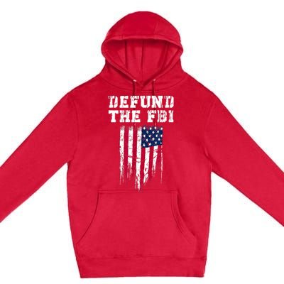 Defund The FBI Federal Bureau Anti FBI Corruption Premium Pullover Hoodie