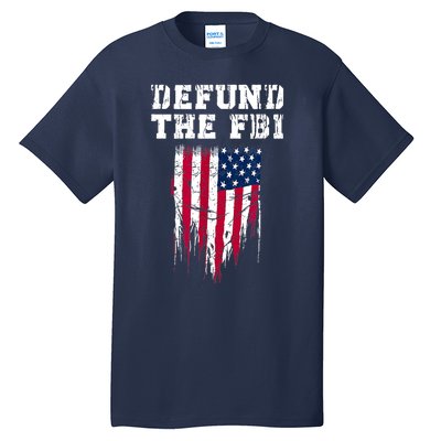 Defund The FBI Federal Bureau Anti FBI Corruption Tall T-Shirt