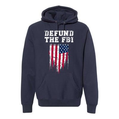 Defund The FBI Federal Bureau Anti FBI Corruption Premium Hoodie