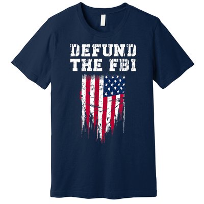 Defund The FBI Federal Bureau Anti FBI Corruption Premium T-Shirt