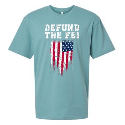 Defund The FBI Federal Bureau Anti FBI Corruption Sueded Cloud Jersey T-Shirt