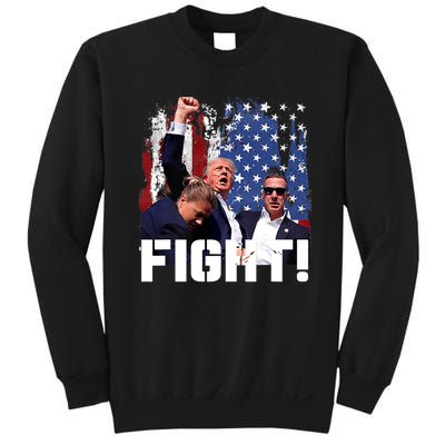 Donald Trump Fist Pump Fight Sweatshirt