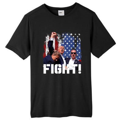 Donald Trump Fist Pump Fight Tall Fusion ChromaSoft Performance T-Shirt