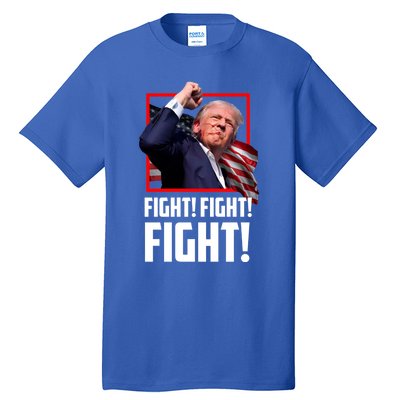 Donald Trump Fight Fighting Fighters Supporters Americans Great Gift Tall T-Shirt