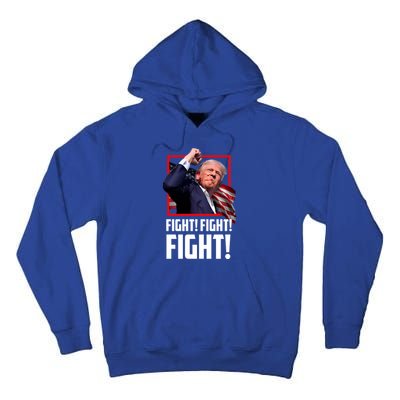 Donald Trump Fight Fighting Fighters Supporters Americans Great Gift Tall Hoodie