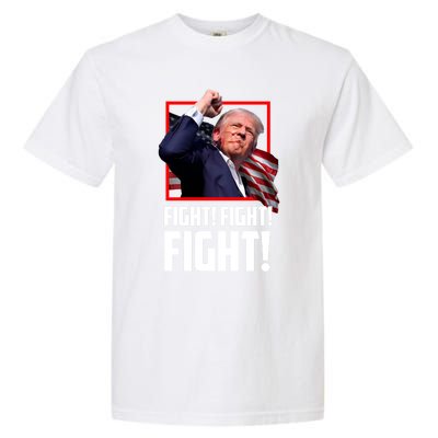 Donald Trump Fight Fighting Fighters Supporters Americans Great Gift Garment-Dyed Heavyweight T-Shirt