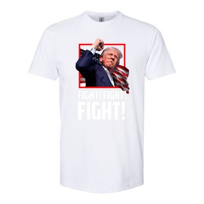 Donald Trump Fight Fighting Fighters Supporters Americans Great Gift Softstyle CVC T-Shirt