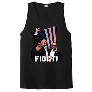 Donald Trump Fight Fighting Fighters Supporters Americans PosiCharge Competitor Tank