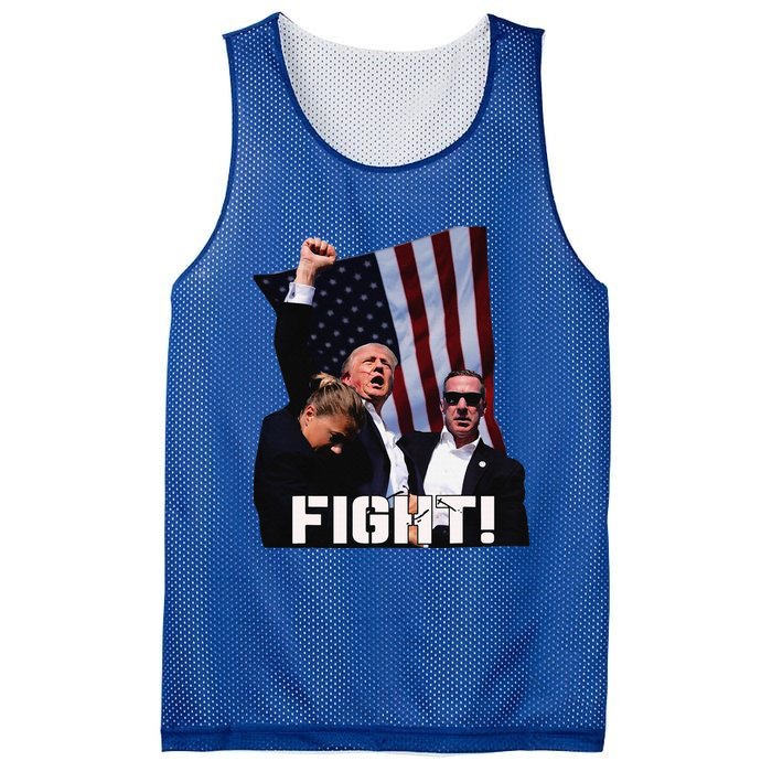 Donald Trump Fight Fighting Fighters Supporters Americans Mesh Reversible Basketball Jersey Tank