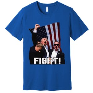 Donald Trump Fight Fighting Fighters Supporters Americans Premium T-Shirt