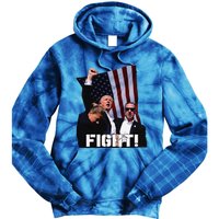 Donald Trump Fight Fighting Fighters Supporters Americans Tie Dye Hoodie