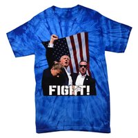 Donald Trump Fight Fighting Fighters Supporters Americans Tie-Dye T-Shirt