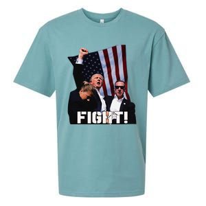 Donald Trump Fight Fighting Fighters Supporters Americans Sueded Cloud Jersey T-Shirt