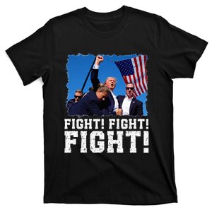 Donald Trump Fight Fighting Fighters Supporters Americans T-Shirt