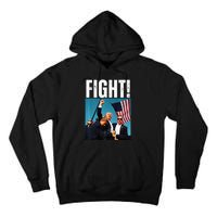 Donald Trump Fight Fist 2024 Premium Tall Hoodie