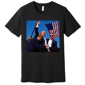 Donald Trump Fight Fist 2024 Premium T-Shirt