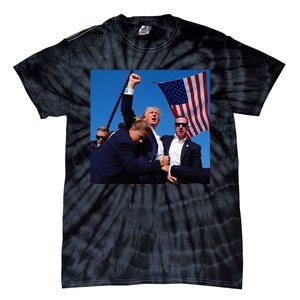 Donald Trump Fight Fist 2024 Tie-Dye T-Shirt