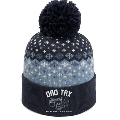 Dad Tax  Fathers Day Gift Dad Birthday Gift Dad The Baniff Cuffed Pom Beanie