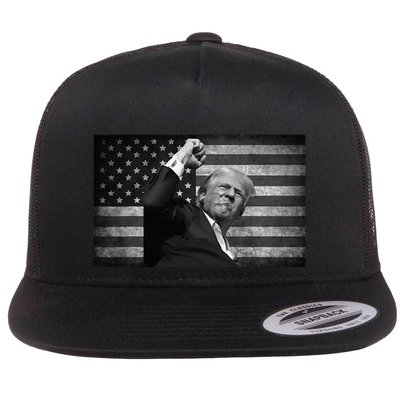 Donald Trump Fight For Freedom Flat Bill Trucker Hat