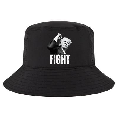 Donald Trump Fist Pump Donald Trump Shooting Cool Comfort Performance Bucket Hat