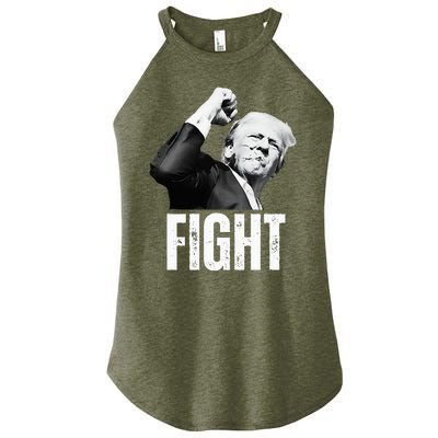 Donald Trump Fist Pump Donald Trump Shooting Women's Perfect Tri Rocker Tank