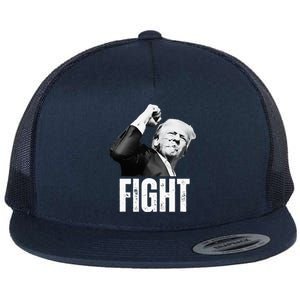 Donald Trump Fist Pump Donald Trump Shooting Flat Bill Trucker Hat