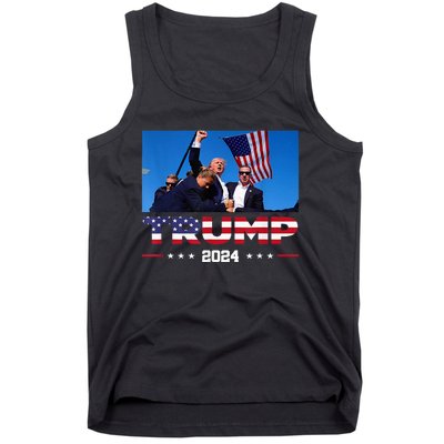 Donald Trump Fist Pump Tank Top