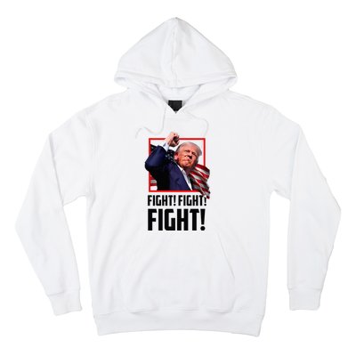 Donald Trump Fight Fighting Fighters Supporters Americans Hoodie