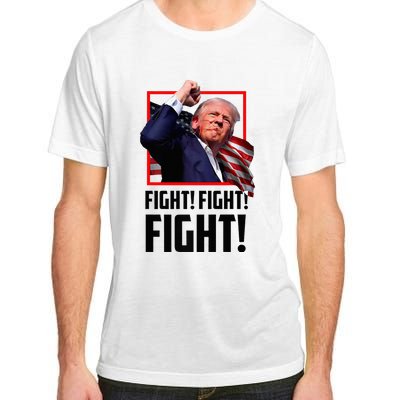 Donald Trump Fight Fighting Fighters Supporters Americans Adult ChromaSoft Performance T-Shirt