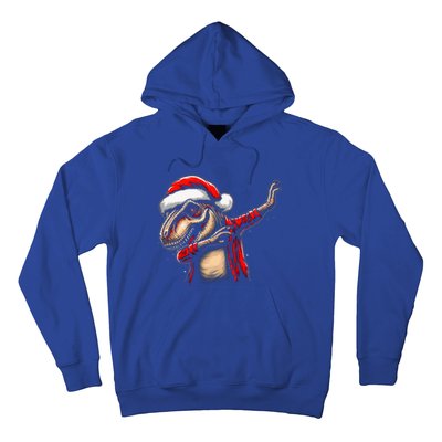 Dabbing Trex Funny Christmas Dab Dance Funny Christmas Cute Gift Hoodie