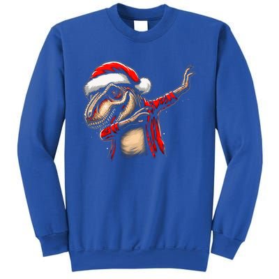 Dabbing Trex Funny Christmas Dab Dance Funny Christmas Cute Gift Sweatshirt