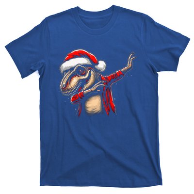 Dabbing Trex Funny Christmas Dab Dance Funny Christmas Cute Gift T-Shirt