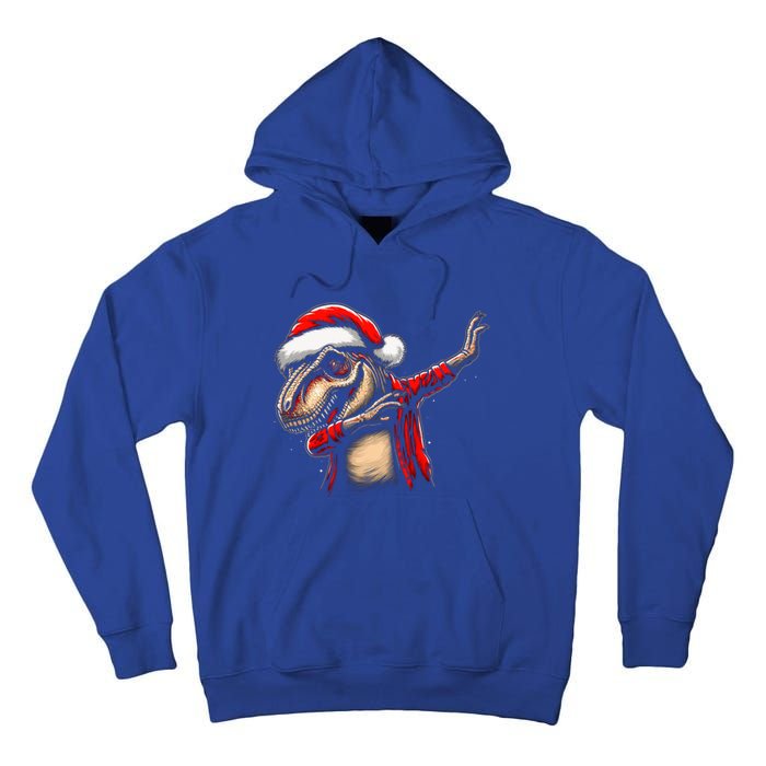 Dabbing Trex Funny Christmas Dab Dance Funny Christmas Cute Gift Tall Hoodie