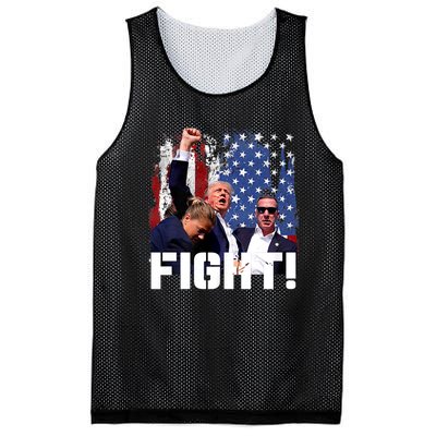 Donald Trump Fist Pump Trump 2024 Fight Mesh Reversible Basketball Jersey Tank