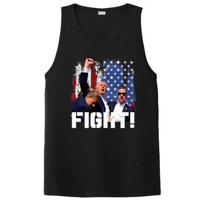 Donald Trump Fist Pump Trump 2024 Fight PosiCharge Competitor Tank