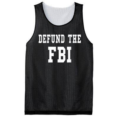 Defund The FBI . Federal Bureau Of Investigation Mesh Reversible Basketball Jersey Tank