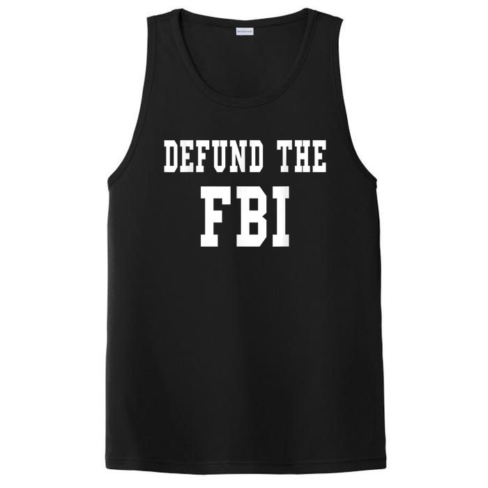 Defund The FBI . Federal Bureau Of Investigation PosiCharge Competitor Tank