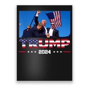 Donald Trump Fist Pump Poster