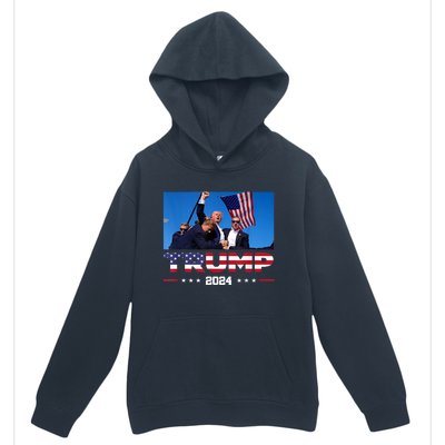 Donald Trump Fist Pump Urban Pullover Hoodie