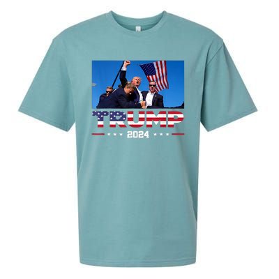 Donald Trump Fist Pump Sueded Cloud Jersey T-Shirt