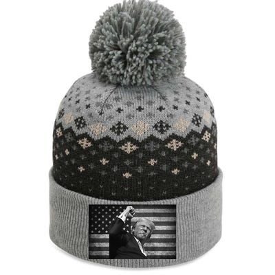 Donald Trump Fight For Freedom The Baniff Cuffed Pom Beanie