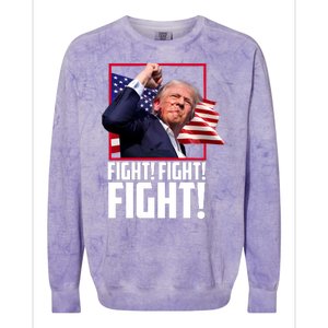 Donald Trump Fight Usa Pennsylvania Election Colorblast Crewneck Sweatshirt