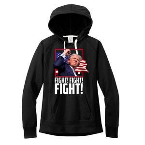 Donald Trump Fight Usa Pennsylvania Election Women's Fleece Hoodie