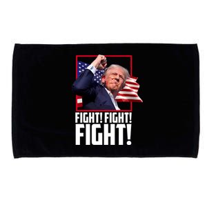 Donald Trump Fight Usa Pennsylvania Election Microfiber Hand Towel